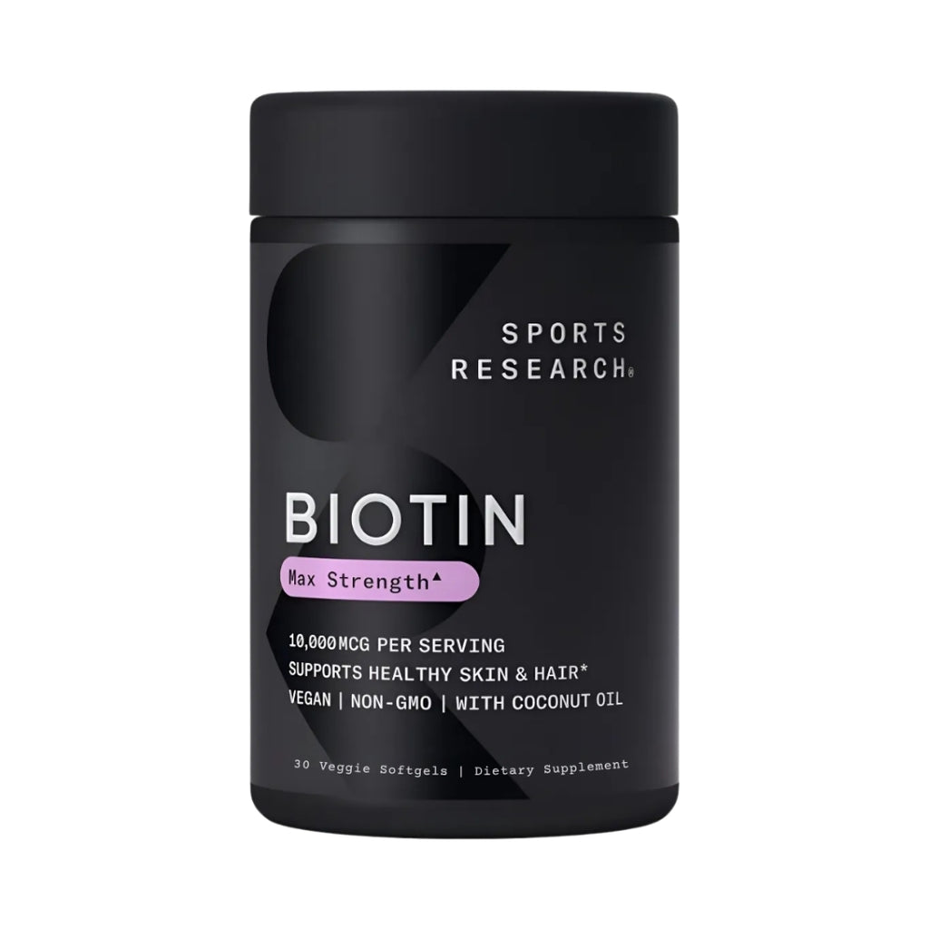 Biotina Premium — Vitamina B7 para Cabello, Piel y Uñas