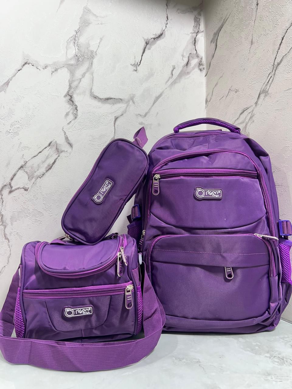 Set Escolar 3 en 1 — Morral + Lonchera + Cartuchera
