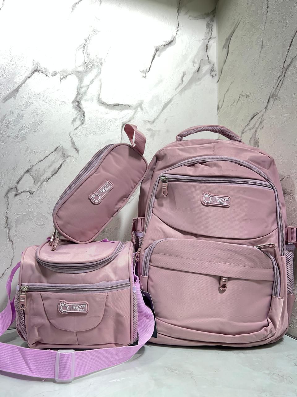 Set Escolar 3 en 1 — Morral + Lonchera + Cartuchera